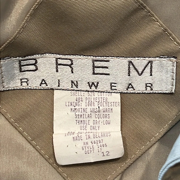 Vintage Brem Rainwear Raincoat‎ - Picture 11 of 11